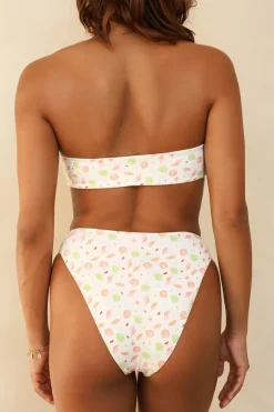 Amalfi String Tie Bandeau Bikini Top