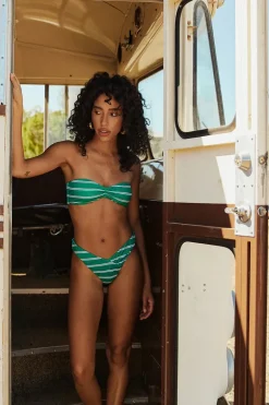 Angel Asymmetrical V-Cut Bikini Bottom