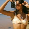 Britney Triangle Swim Bikini Top