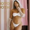Cloud Dancer Bandeau Cheeky Set