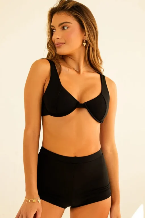Farrah Elastic Waist Booty Short