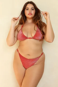 Flame Triangle Thong Set