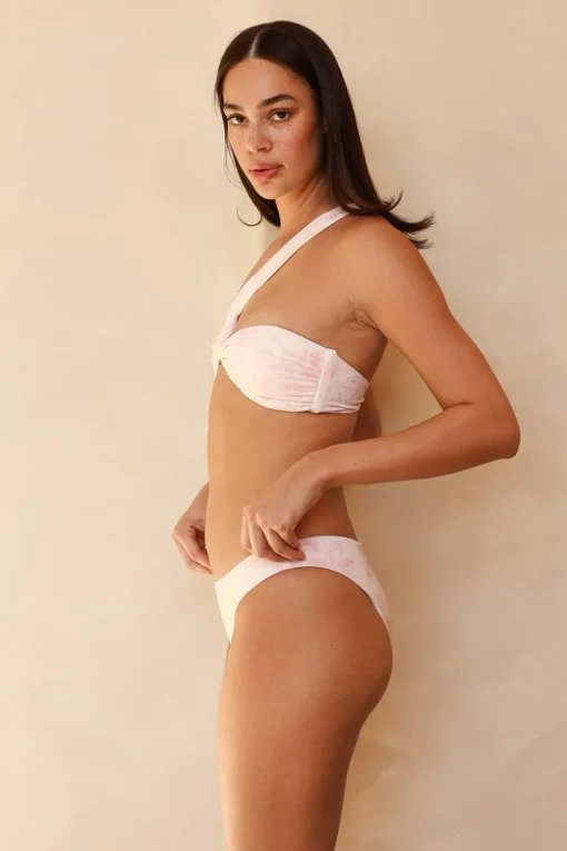 Frankie Asymmetrical Bandeau Bikini Top