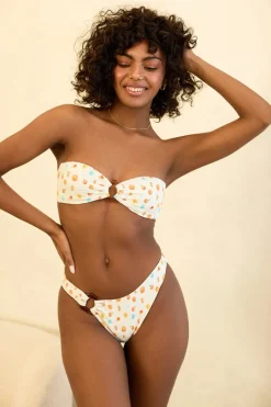 Lotus Bandeau Bikini Top