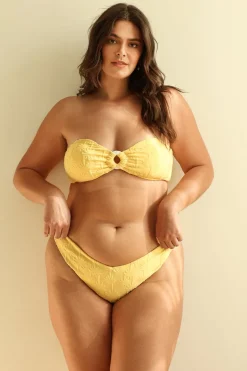 Lotus Bandeau Bikini Top
