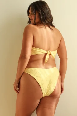 Lotus Bandeau Bikini Top