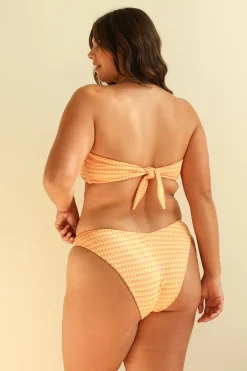 Lotus Bandeau Bikini Top