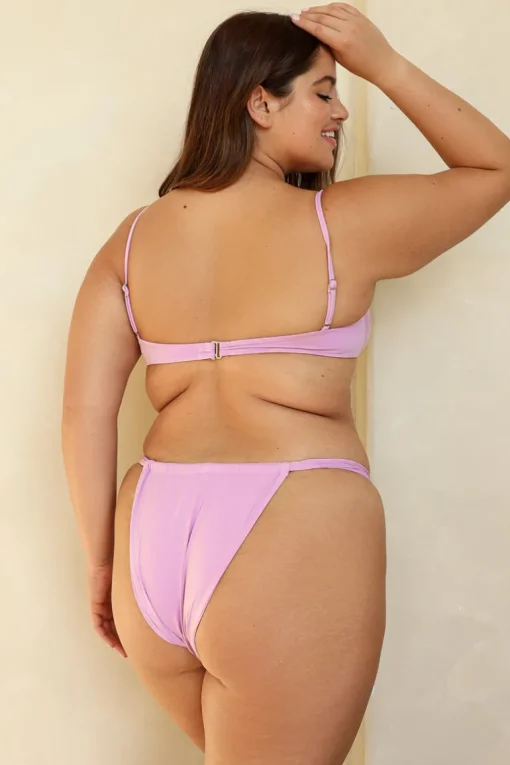 Orchid Bouquet Underwire Super Cheeky Set