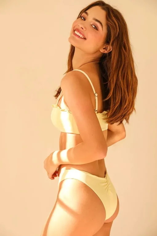 Palma Scrunch Back Cheeky Bikini Bottom