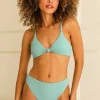 Seashore High Waist Cheeky Bikini Bottom