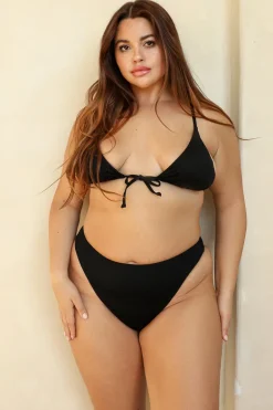 Seashore High Waist Cheeky Bikini Bottom