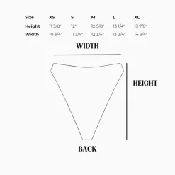 Seashore High Waisted Bikini Bottom