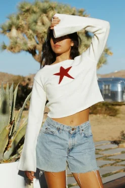 Star Knit Sweater
