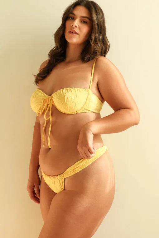 Sunshine Palms Underwire Super Cheeky Set