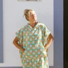 Surf Sleeveless Oversized Poncho