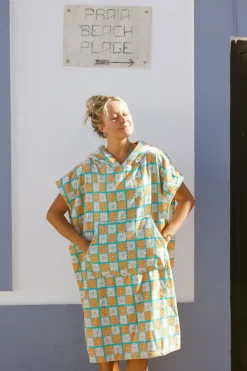 Surf Sleeveless Oversized Poncho
