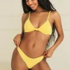 Zen Knotted Triangle Bikini Top