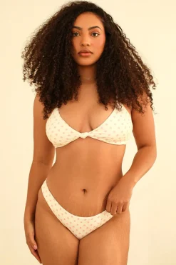 Zen Knotted Triangle Bikini Top