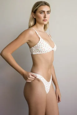 Zen Knotted Triangle Bikini Top