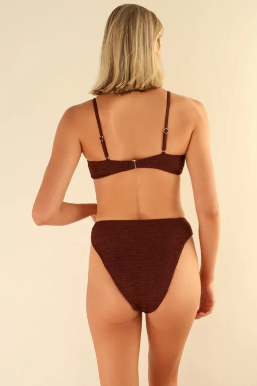 Zen Knotted Triangle Bikini Top