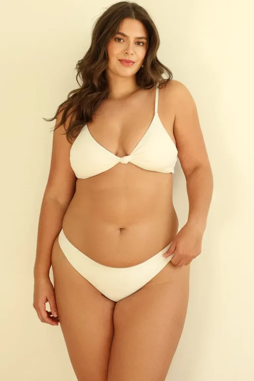 Zen Knotted Triangle Bikini Top